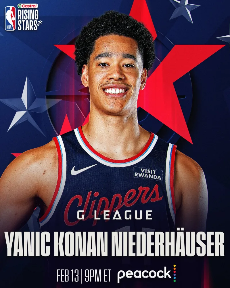 未来可期！NBA官方：祝贺尼德豪泽入选今年全明星新秀赛